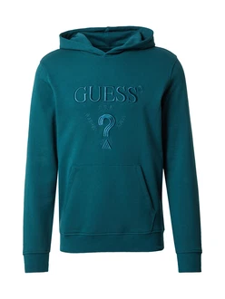 GUESS Sweatshirt BEAU cyanblau/petrol