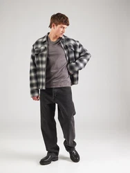 Jack & Jones T-Shirt JJEORGANIC BASIC TEE SS O-NECK NOOS dunkelgrau