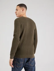 Jack & Jones Premium Pullover 'JPRBLUNOAH' dunkelgrau/oliv