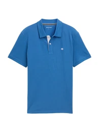Poloshirt royalblau / wei