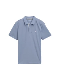Poloshirt taubenblau / wei