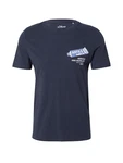 s.Oliver T-Shirt blau/nachtblau/weiß s.Oliver T-Shirt blau/nachtblau/weiß