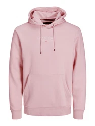 JACK & JONES Sweatshirt JPRBLUArchie rosa/weiß