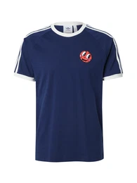 T-Shirt 'Q2 MBN Cali' dunkelblau / hummer / schwarz / wei