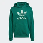 ADIDAS ORIGINALS Sweatshirt Adicolor Classics Trefoil smaragd/weiß
