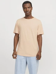 JACK & JONES T-Shirt 'Basher' pfirsich