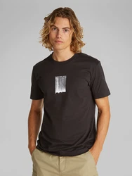 Calvin Klein Jeans T-Shirt schwarz/weiß