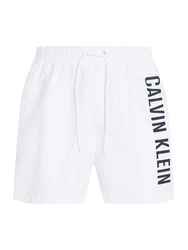 Calvin Klein Swimwear Badeshorts schwarz/weiß