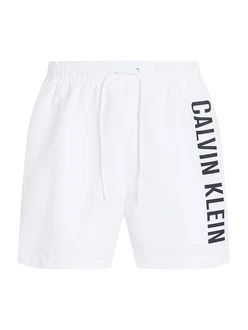 Calvin Klein Swimwear Badeshorts schwarz/weiß