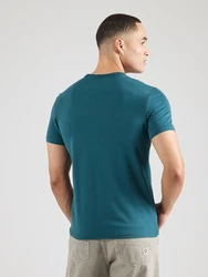 GUESS T-Shirt petrol/mint/orange/offwhite