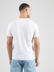 GUESS T-Shirt 'DYED' weiß