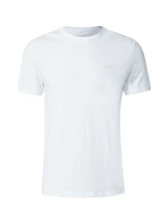 GUESS T-Shirt 'DYED' weiß