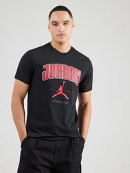 Jordan T-Shirt 'CITY 88' rot/schwarz/weiß