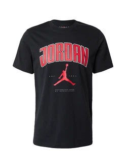 Jordan T-Shirt 'CITY 88' rot/schwarz/weiß
