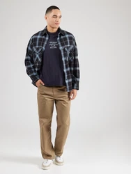 GUESS T-Shirt navy/pastellblau