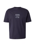 GUESS T-Shirt navy/pastellblau