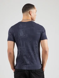 GUESS T-Shirt opal/dunkelblau