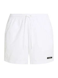 Calvin Klein Swimwear Badeshorts schwarz/weiß