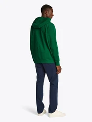 TOMMY HILFIGER Sweatshirt grasgrn/weiß
