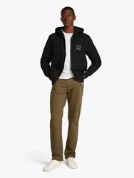 TOMMY HILFIGER Sweatjacke navy / rot / schwarz / weiß