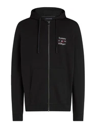 TOMMY HILFIGER Sweatjacke navy / rot / schwarz / weiß