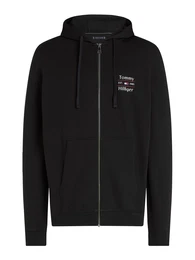 Sweatjacke navy / rot / schwarz / wei