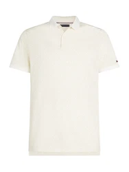 TOMMY HILFIGER Poloshirt sand/weiß