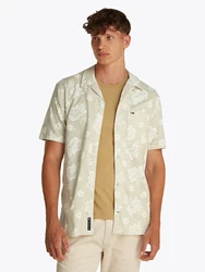 Tommy Jeans Hemd beige/weiß