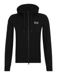 EA7 Emporio Armani Sweatjacke schwarz/weiß