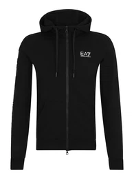 Sweatjacke schwarz / wei