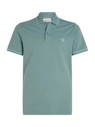 Poloshirt cyanblau