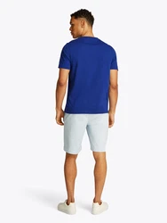 TOMMY HILFIGER T-Shirt blau/weiß