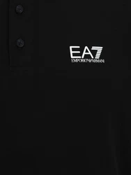 EA7 Emporio Armani Poloshirt schwarz