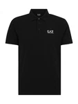EA7 Emporio Armani Poloshirt schwarz