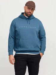 Jack & Jones Plus Sweatshirt Star opal/weiß