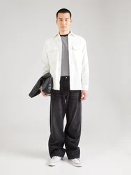 JACK & JONES Jacke Hemd weiß