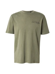 Superdry T-Shirt 'Utility Sport' hellbraun/oliv