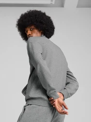 PUMA Sweatjacke 'Essentials No. 1' grau/schwarz