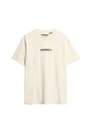 Superdry T-Shirt 'Utility Sport' hellbeige/schwarz