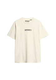 T-Shirt camel / hellbeige / schwarz