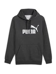 PUMA Kapuzensweatshirt ESS NO. 1 LOGO HOODIE anthrazit / weiß
