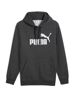 PUMA Kapuzensweatshirt ESS NO. 1 LOGO HOODIE anthrazit / weiß PUMA Kapuzensweatshirt ESS NO. 1 LOGO HOODIE anthrazit / weiß