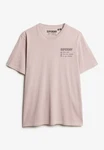 Superdry T-Shirt 'Utility Sport' taupe/dunkelgrau