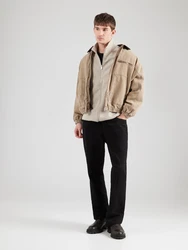 Casual Friday Sweatjacke 'Sigurd' beigemeliert