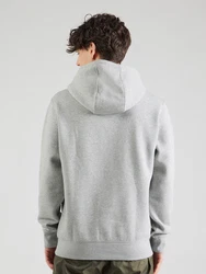 Nike Sportswear Sweatshirt 'CLUB' grau/schwarz/weiß