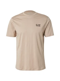 T-Shirt 'Core Identity' dunkelbeige / schwarz
