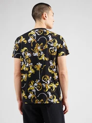 Versace Jeans Couture T-Shirt gelb/goldgelb/schwarz/weiß