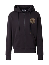 Sweatjacke gold / schwarz