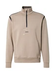 BOSS Sweatshirt hellgrn/schwarz