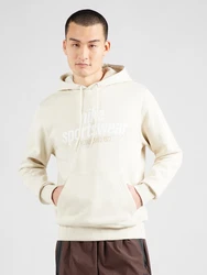 Nike Sportswear Sweatshirt 'CLUB' khaki/weiß